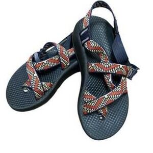 Chaco Z Sandals Adjustable Straps Outdoor Walking Thong Toe Size 9